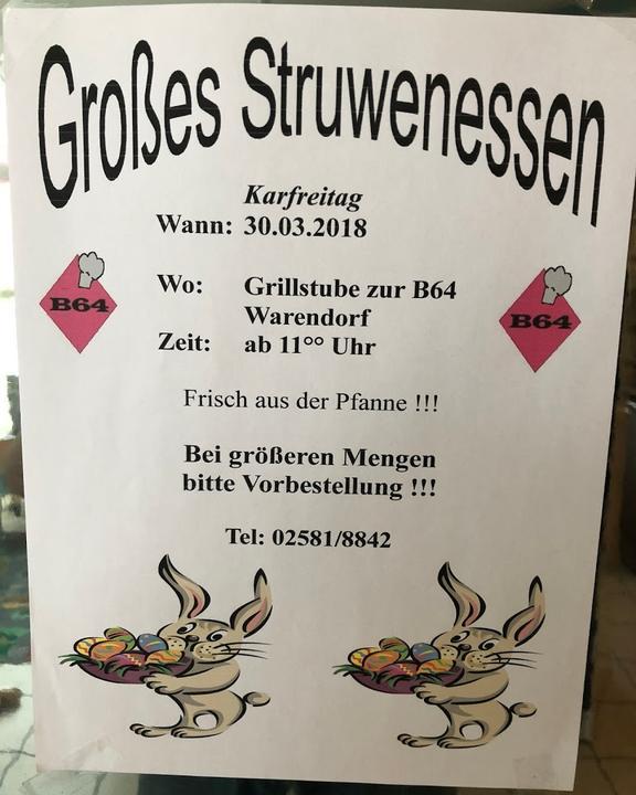 Grillstube zur B64 A. Poppelmann